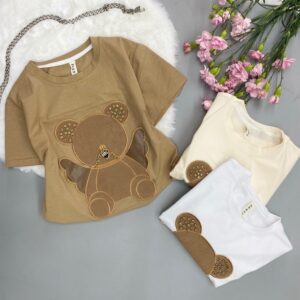 تیشرت خرس قهوه‌ای بال