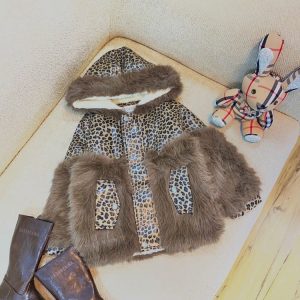 کاپشن پلنگی کد 8861